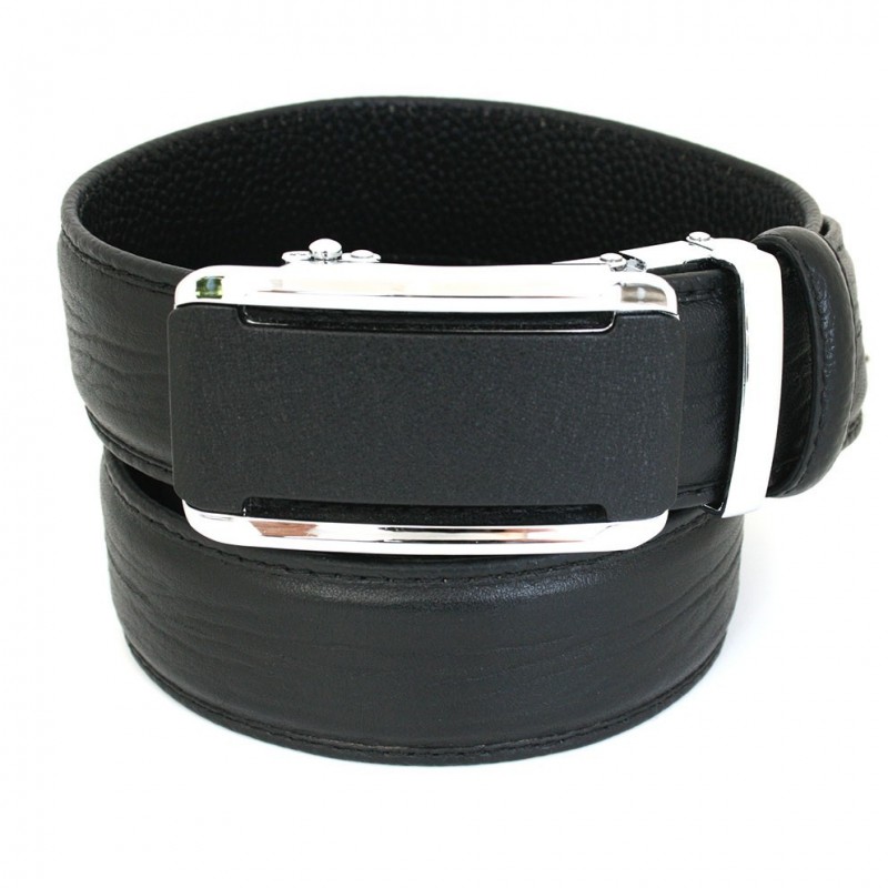 Ceinture homme de la gamme Prestige, lanière cuir b6 et boucle