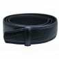 Lanière B6 en cuir pleine fleur Croco noir pour ceinture à boucle automatique