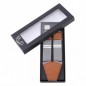 Bretelle "Grand Luxe" Muruzi gris souris Bretelle "Grand Luxe" Muruzi gris souris