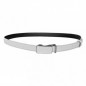 CC101 Ceinture en cuir pleine fleur blanc avec boucle automatique assortie. CC101 Ceinture en cuir pleine fleur blanc avec boucle automatique assortie.