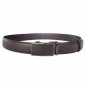 CC537B2 Ceinture en cuir pleine fleur marron de la gamme B2 avec boucle automatique assortie CC537B2 Ceinture en cuir pleine fleur marron de la gamme B2 avec boucle automatique assortie