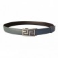 Ceinture en cuir pleine fleur avec boucle automatique