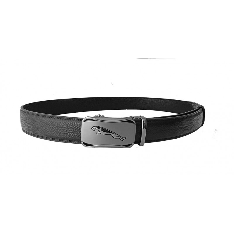 Ceinture en cuir pleine fleur avec boucle automatique