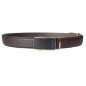 Ceinture en cuir pleine fleur avec boucle automatique