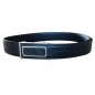 CC807B6 Ceinture en cuir pleine fleur croco noir avec boucle automatique CC807B6 Ceinture en cuir pleine fleur croco noir avec boucle automatique