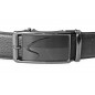 BOUCLE MURUZI ARGENTÉE FOND GRIS