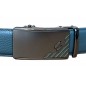 Ceinture en cuir pleine fleur avec boucle automatique