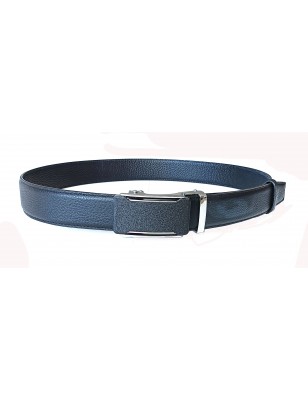 Ceinture en cuir pleine fleur avec boucle automatique