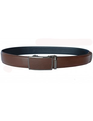 Ceinture automatique MURUZI 586 cuir marron carbone – LES CHICS B5