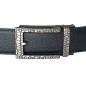 Ceinture homme en cuir pleine fleur noir avec boucle automatique 571 Ceinture homme en cuir pleine fleur noir avec boucle automatique 571