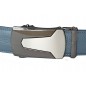 576 Boucle de ceinture homme couleur bronze avec un décor gris