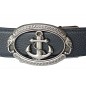 boucle biker Ancre Marine