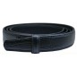 Lanière B6 en cuir pleine fleur Croco noir pour ceinture à boucle automatique