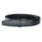 Lanière LCLA Noire cuir Lady pleine fleur finition Luxe pour ceinture à boucle automatique Lanière LCLA Noire cuir Lady pleine fleur finition Luxe pour ceinture à boucle automatique