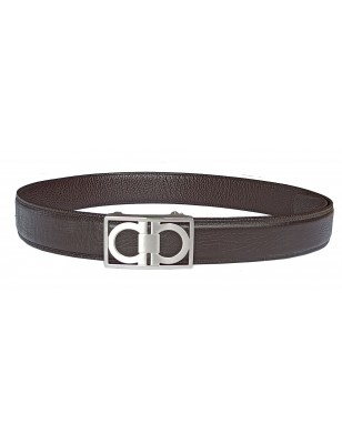 Ceinture automatique sans trou MURUZI 803 cuir branche marron – LUXURY