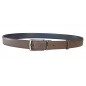CCR05 ceinture réversible cuir pleine fleur marron et noir CCR05 ceinture réversible cuir pleine fleur marron et noir