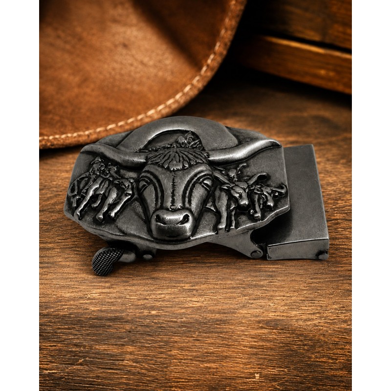 Boucle de ceinture homme Cowboy