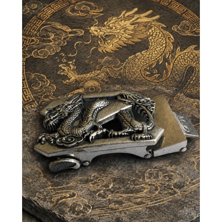Boucle de ceinture homme décor Dragon style ceinturon