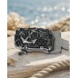 boucle biker Ancre Marine