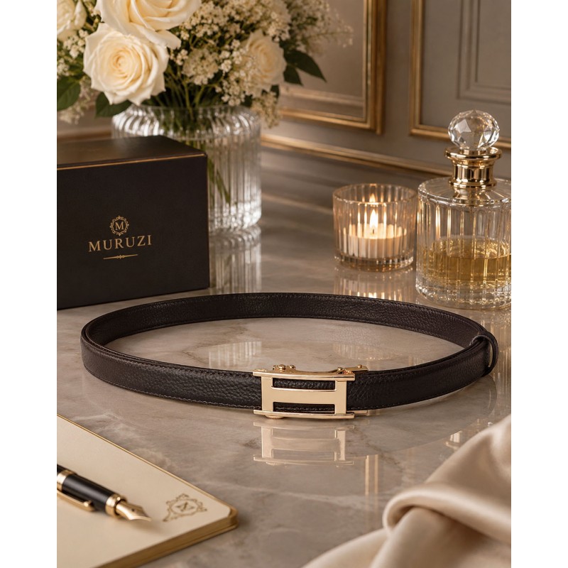 Ceinture automatique en cuir