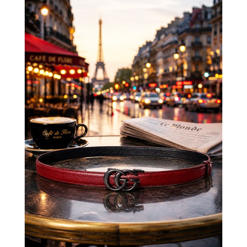 Ceinture automatique en cuir