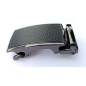 539 Boucle de ceinture grain cuir B2 noir cadre noir brillant 539 Boucle de ceinture grain cuir B2 noir cadre noir brillant