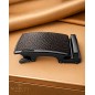 537 Boucle de ceinture grain cuir B2 Marron cadre couleur bronze 537 Boucle de ceinture grain cuir B2 Marron cadre couleur bronze