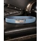 Ceinture homme en cuir pleine fleur gris avec boucle automatique 510 Ceinture homme en cuir pleine fleur gris avec boucle automatique 510