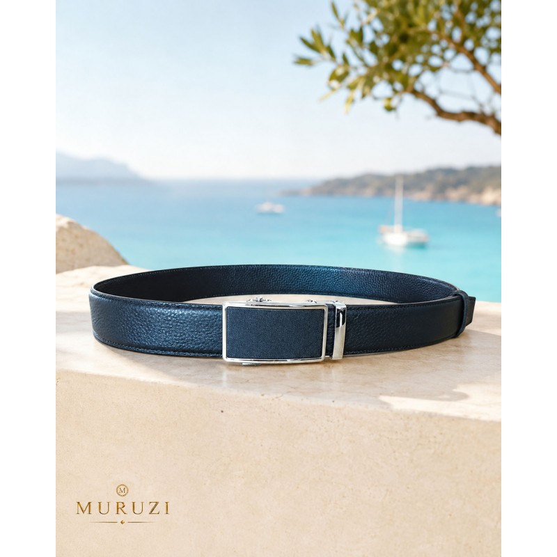 CC517B2 – Ceinture homme en cuir pleine fleur noir avec boucle automatique 517 CC517B2 – Ceinture homme en cuir pleine fleur noir avec boucle automatique 517