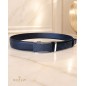Ceinture homme en cuir pleine fleur noir avec boucle automatique 528 Ceinture homme en cuir pleine fleur noir avec boucle automatique 528