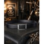 Ceinture homme en cuir pleine fleur noir avec boucle automatique 571 Ceinture homme en cuir pleine fleur noir avec boucle automatique 571
