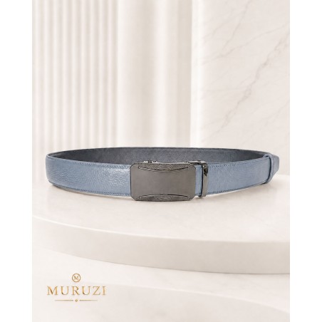 copy of Ceinture en cuir pleine fleur avec boucle automatique