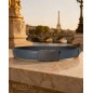 CC546B2 Ceinture homme en cuir pleine fleur gris avec boucle automatique 546 CC546B2 Ceinture homme en cuir pleine fleur gris avec boucle automatique 546