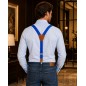 Bretelles homme MURUZI 902 bleu roi – Élégance Bretelles homme MURUZI 902 bleu roi – Élégance
