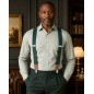Bretelles homme MURUZI 906 vertes – Équilibre Bretelles homme MURUZI 906 vertes – Équilibre