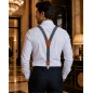 Bretelles homme MURUZI 910 rayées gris et noir – L’Actuel