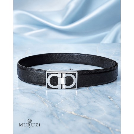 Ceinture homme MURUZI 803 cuir branche marron – LUXURY