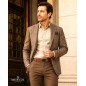Ceinture automatique homme cuir marron chaud – boucle 513 Ceinture automatique homme cuir marron chaud – boucle 513