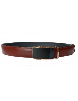 Ceinture automatique MURUZI 513 cuir marron chaud – LES CHICS B5