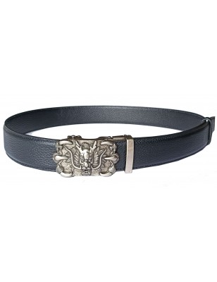 Ceinture automatique sans trou MURUZI 606 cuir B2 noir – BIKER