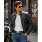 Ceinture homme automatique sans trou MURUZI 600 cuir B2 noir – BIKER Ceinture homme automatique sans trou MURUZI 600 cuir B2 noir – BIKER
