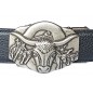 Ceinture homme automatique sans trou MURUZI 600 cuir B2 noir – BIKER Ceinture homme automatique sans trou MURUZI 600 cuir B2 noir – BIKER