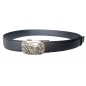 Ceinture homme automatique sans trou MURUZI 602 cuir B2 noir – BIKER Ceinture homme automatique sans trou MURUZI 602 cuir B2 noir – BIKER