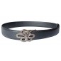 Ceinture homme automatique sans trou MURUZI 607 cuir B2 noir – BIKER Ceinture homme automatique sans trou MURUZI 607 cuir B2 noir – BIKER