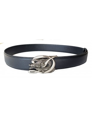 Ceinture automatique sans trou MURUZI 620 cuir B2 noir – BIKER