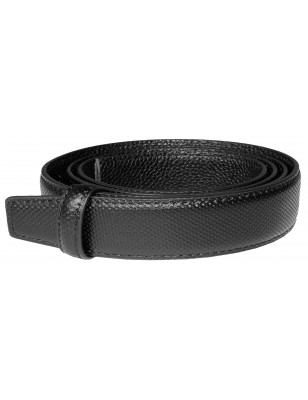 Lanière homme MURUZI 708 cuir noir finition carbone – LES CHICS LB5