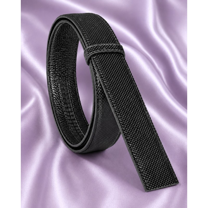 Lanière homme MURUZI 708 cuir noir finition carbone – LES CHICS LB5 Lanière homme MURUZI 708 cuir noir finition carbone – LES CHICS LB5