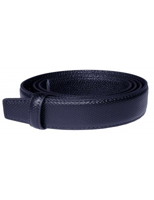Lanière homme MURUZI 701 cuir carbone bleu – LES CHICS LB5