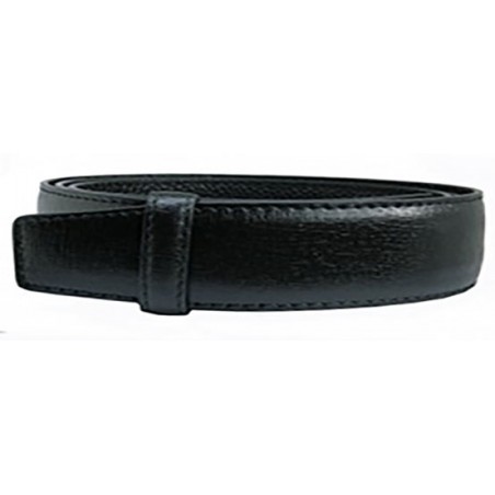 Lanière homme MURUZI 707 cuir noir finition tissu – LES CHICS LB5