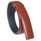 Lanière homme MURUZI 709 cuir marron chaud – LES CHICS LB5 Lanière homme MURUZI 709 cuir marron chaud – LES CHICS LB5